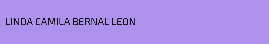 LINDA CAMILA BERNAL LEON